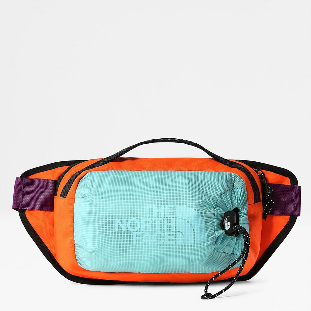 The North Face Backpacks Mens Australia - The North Face Bozer Iii - Large Red Orange / Blue (QXD-17